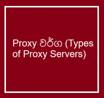 Proxy Server වර්ග 7ක්: ඔබේ IP ලිපිනය සඟවමින්, ආරක්ෂාව වැඩි කරමින් සහ Geo-blocked අන්තර්ගතයට ප්රවේශය ලබා දෙන සේවාදායක විවිධ වර්ග.