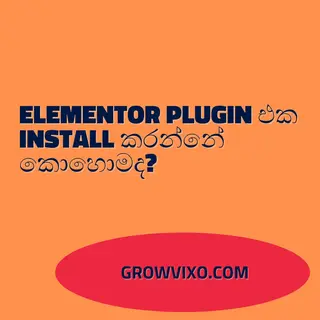 Elementor install කිරීමෙන් පසු WordPress වෙබ් අඩවිය සඳහා වැදගත් උපදෙස් සහ Best Practices