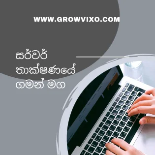 "සර්වර් තාක්ෂණයේ ගමන් මග"