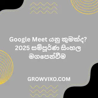 Google Meet යනු කුමක්ද - වීඩියෝ රැස්වීම් වේදිකාවේ ප්‍රධාන තිරය