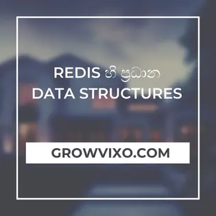 Redis හි ප්‍රධාන data structures: Strings, Lists, Sets, Sorted Sets, Hashes